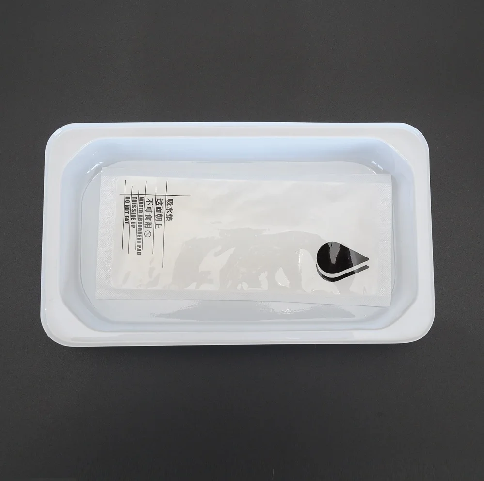 Food grade moisture absorbing pad water blood absorbing pads