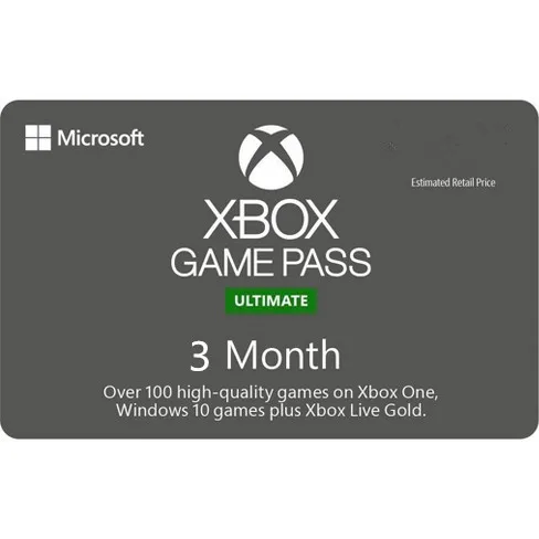 
Xbox game pass 12 month ultimate 