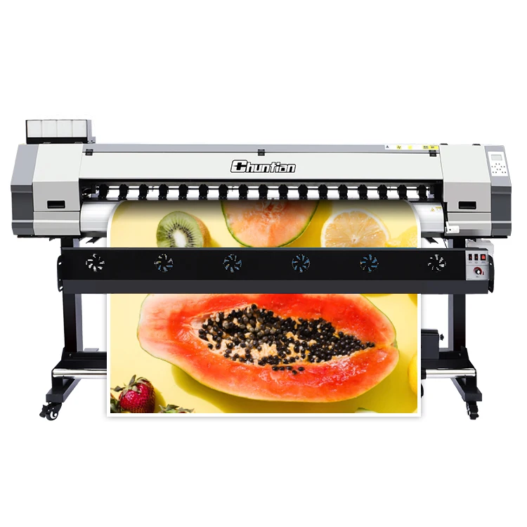 Cheap price industrial digital large format printer xp600 dx5 i3200 printhead eco solvent inkjet cmyk ink printer