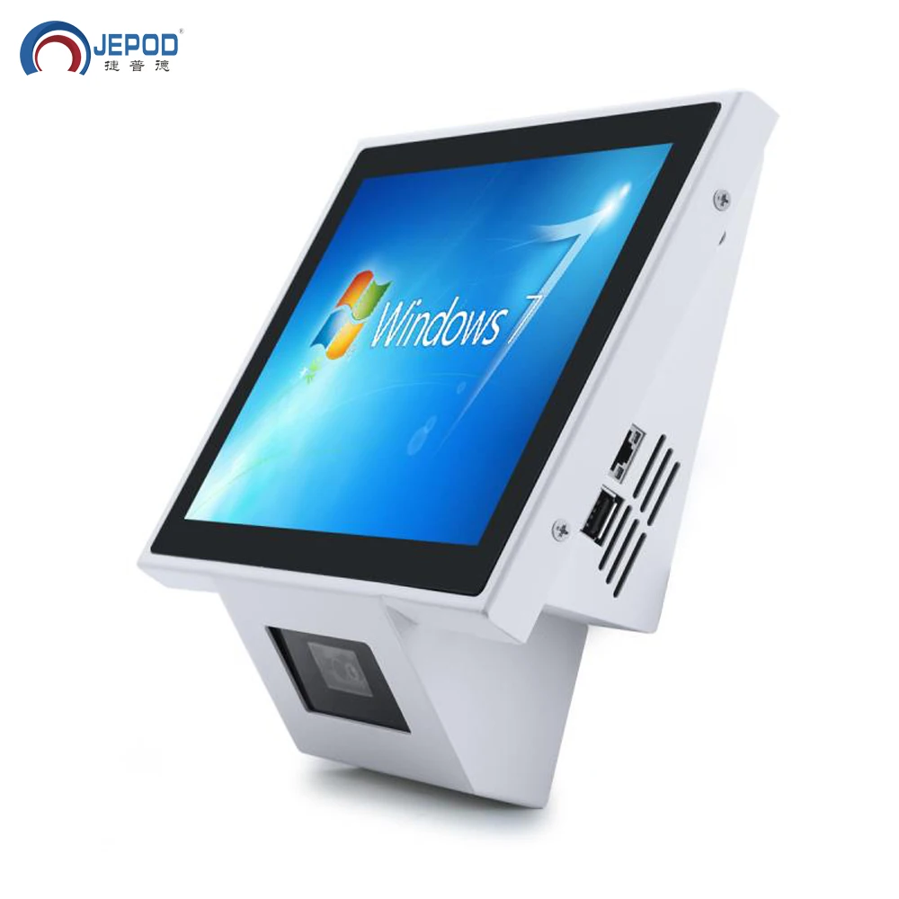 JEPOD JP-T100 Manufacturer 8 Inch Touch Screen Price Checker Android With Barcode Scanner Price Checker For Supermarket Store
