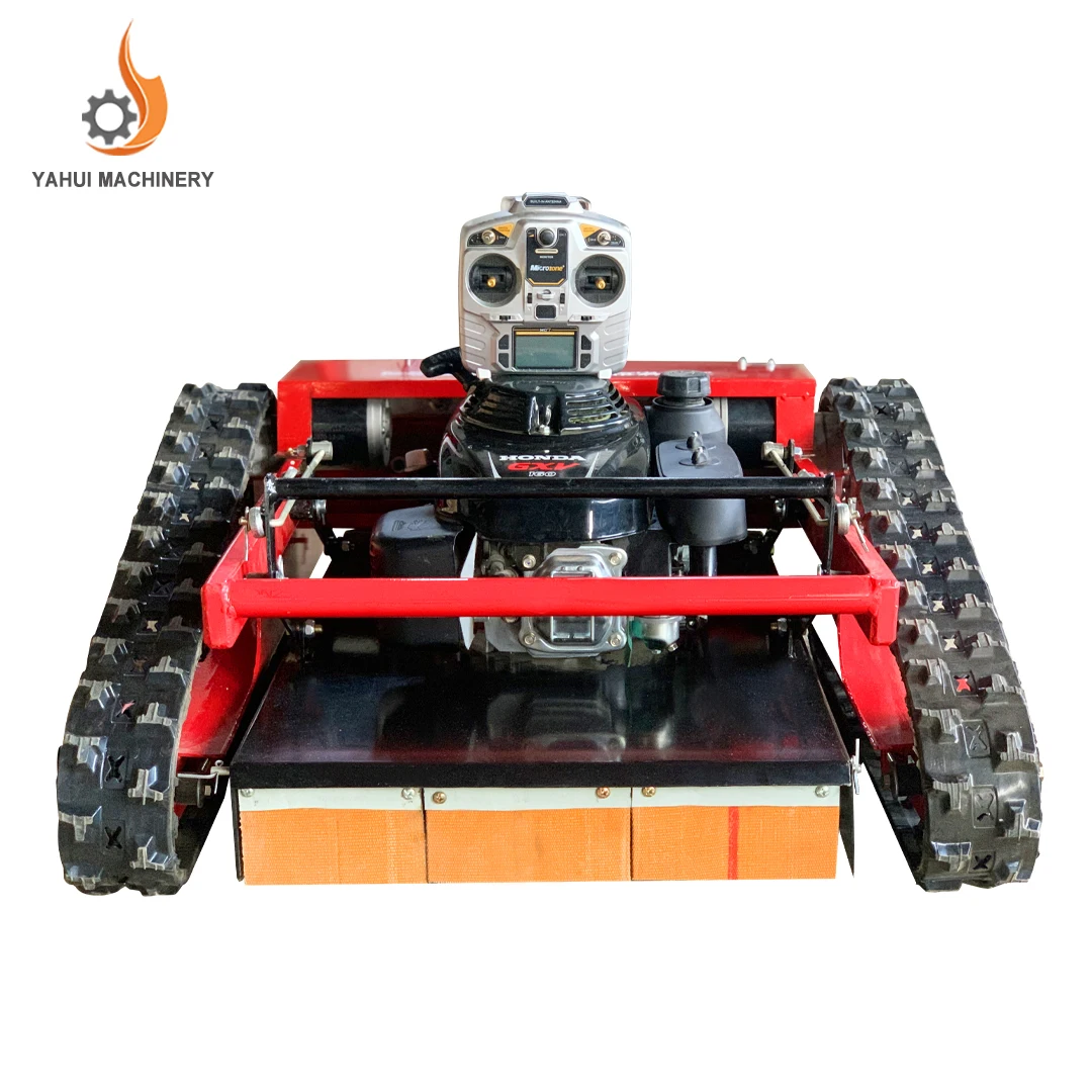 Remote Tracked Slope Grass Cutters Tracked Lawn Mower