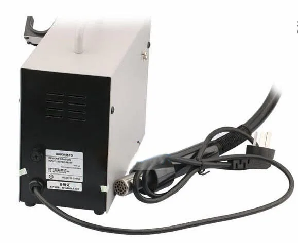 
Led digital Display SMD Brushless Hot Air Rework Station with Soldering Iron and Heat Gun for Cell Phone Repair 