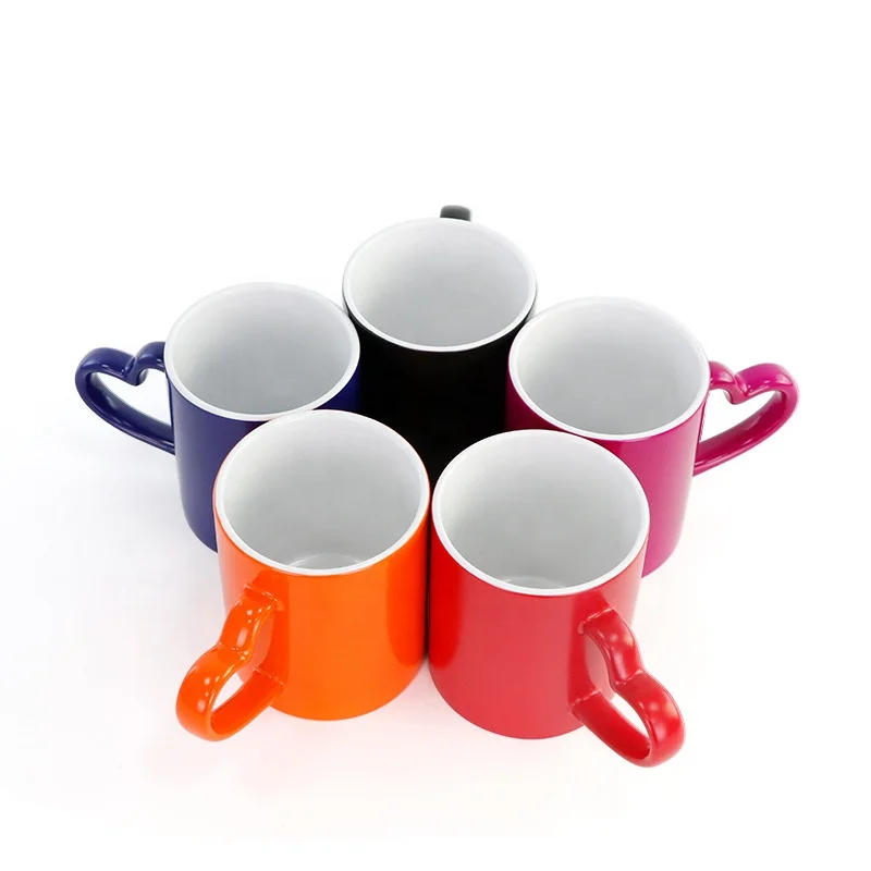 
Hot Sale Wholesale Custom Hot Water Color Change Thermochromic Sublimation Blanks Ceramic Mug 