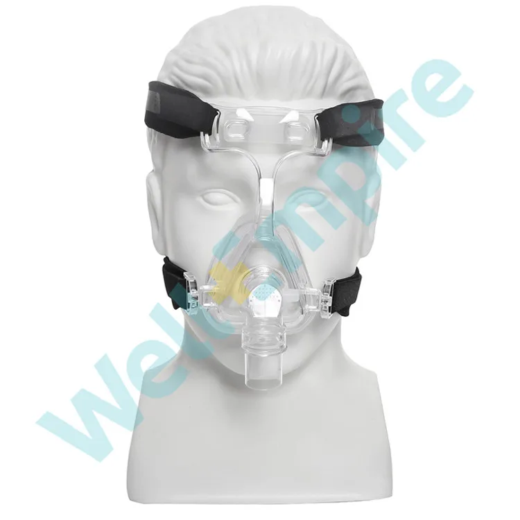 CPAP Headgear Strap CPAP Mask Headgear for Various CPAP Mask Universal Replacement Head Band Bundle Standard with gray and black