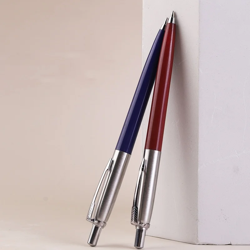 Custom Logo Metal Ballpoint Pen Promotional Press Ballpoint Pen Metal Student Office Ballpoint Pen