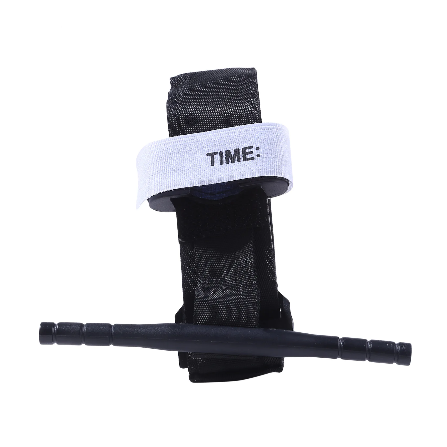 Medical Supplies Hook & Loop Tourniquet with Plastic or Metal Rod for Various Medical Needs