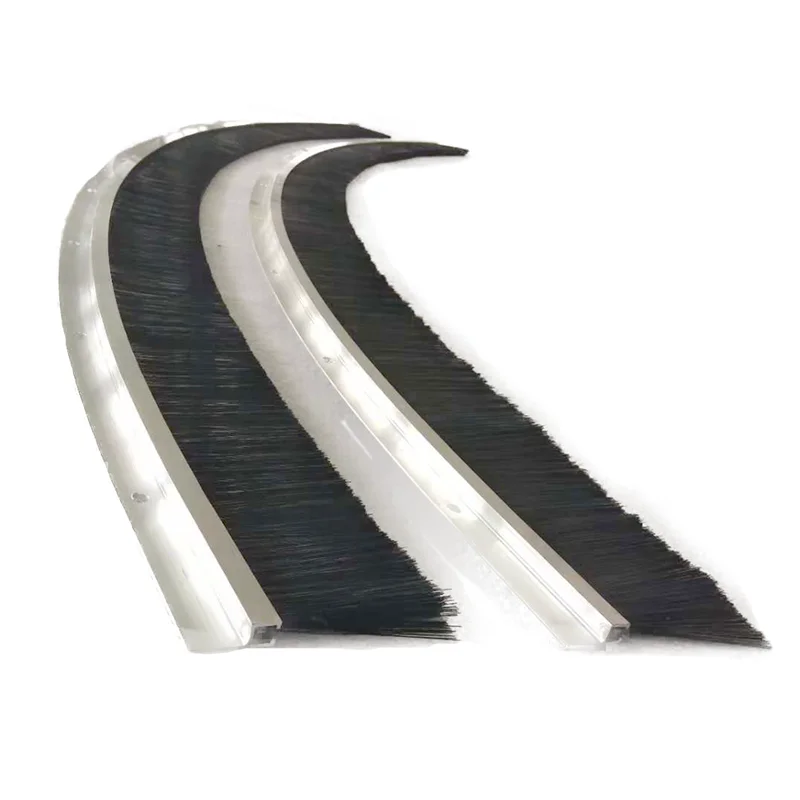 Mechanical water proof dust proof sealing brush electrostatic dust sweeping brush