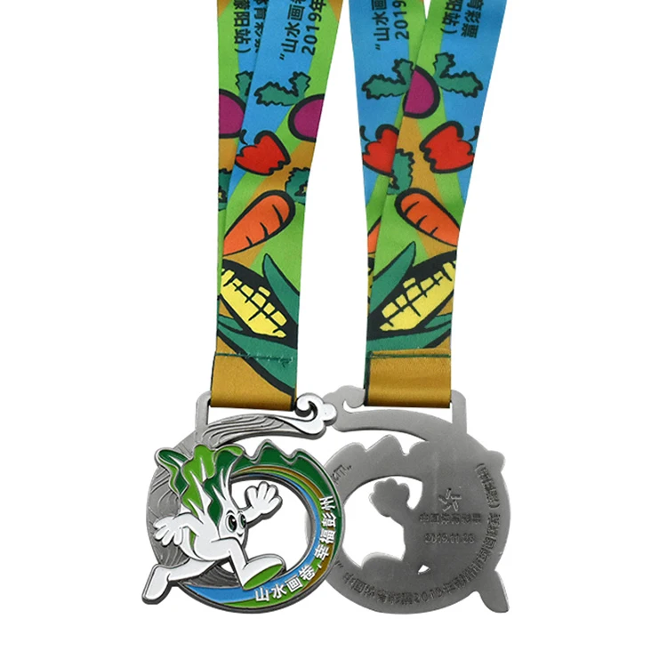Custom Shape Logo Metal Sport Medal For Wholesales