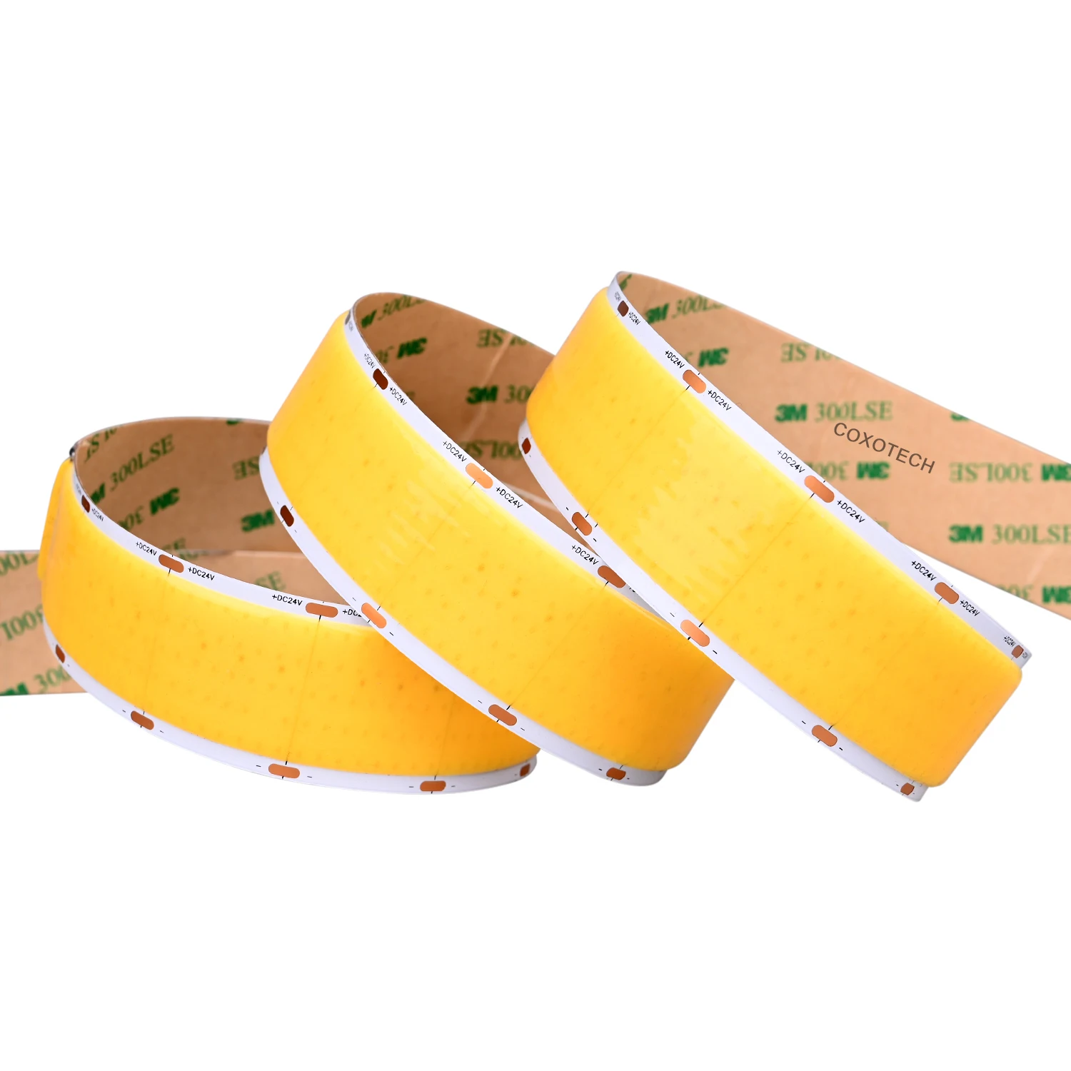 A5000 V1600leds R90 4600lm/m High brightness COB 30mm wide led strip light COXO