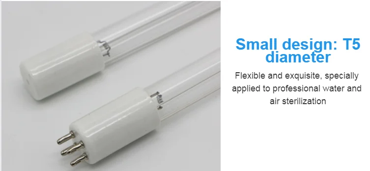 GPH356T5L 18w 425mA uv light bulb UVC sterilization lamp with 4 pins CE ultra violet sanitizing light