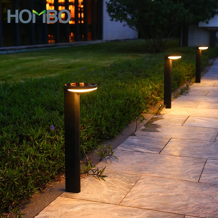 HOMBO High Lumen Outdoor Park Garden Courtyard Decoration IP65 Waterproof 5W Led Solar Lawn Light