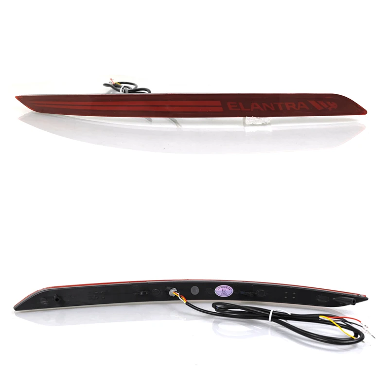 High Quality LED Rear Bumper Reflector  Best Selling LED Rear Bumper Lights for Hyundai Elantra 2016 2017 2018 2019 2020 2022