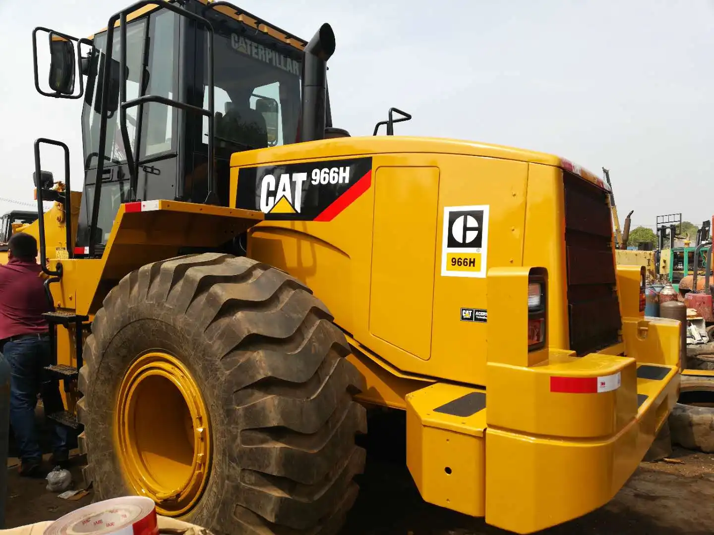 Used caterpillar/Second Hand CAT 966h/966f2/966g/936e wheel loaders sale