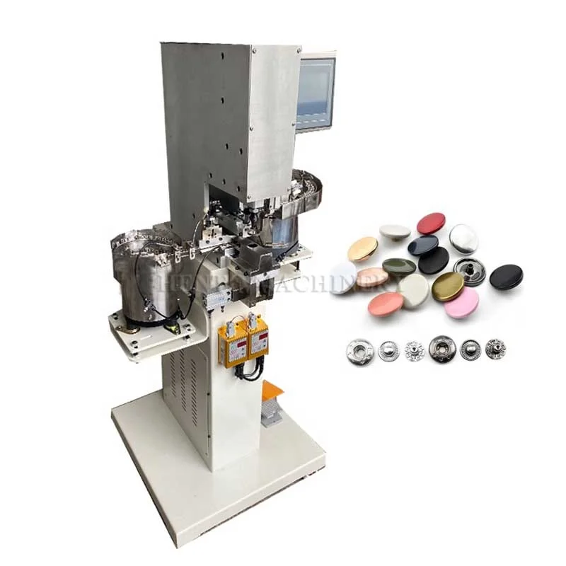Good Quality Button Sewing Machine Attaching / Industrial Button Fixing Machine / Snap Button Attaching Machine