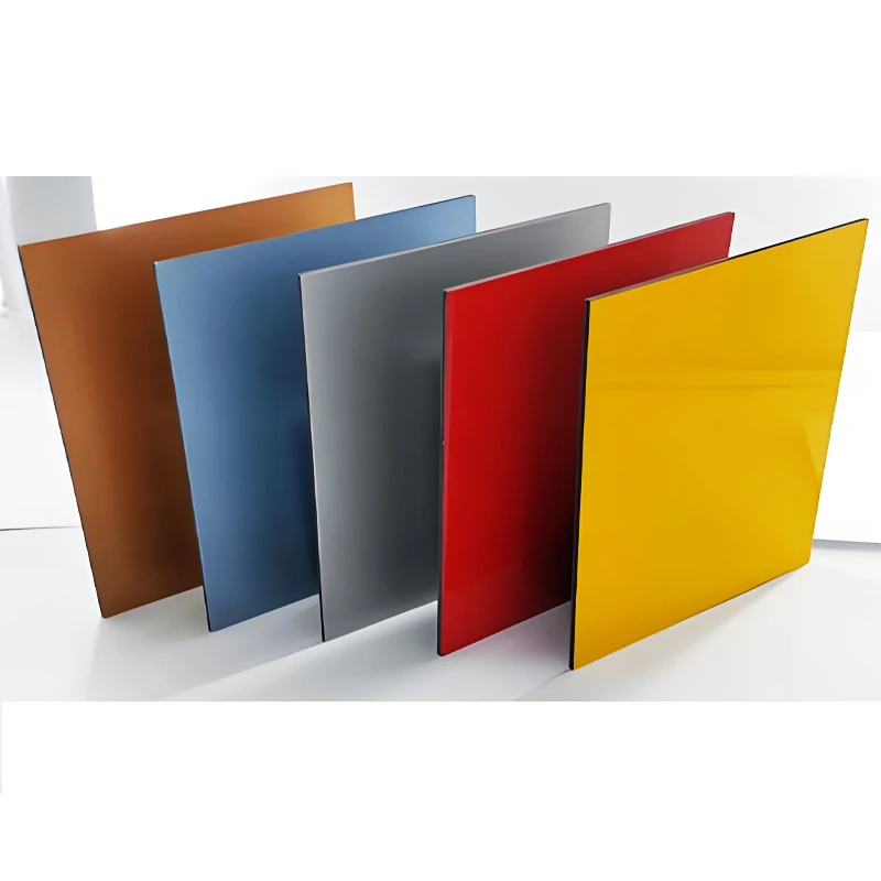 aluminum composite panel 4x8 6mm acp paneling kitchen cabinet decoration PVDF PE coating acm sheets for sale