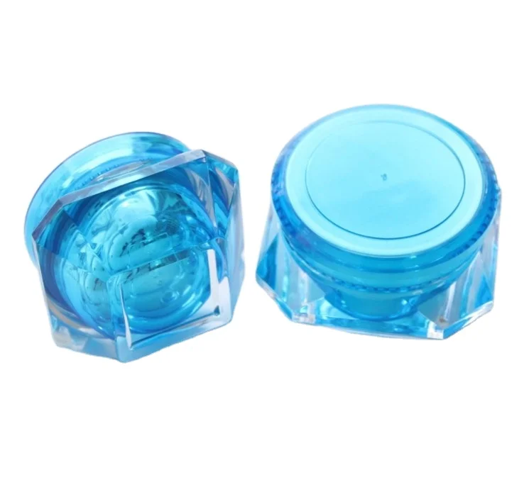 Container Luxury Acrylic Jars for Cosmetics Eye Cream Plastic Skin Care Cream MEI CHANG 15g 30g 50g Cosmetic Packaging Screw