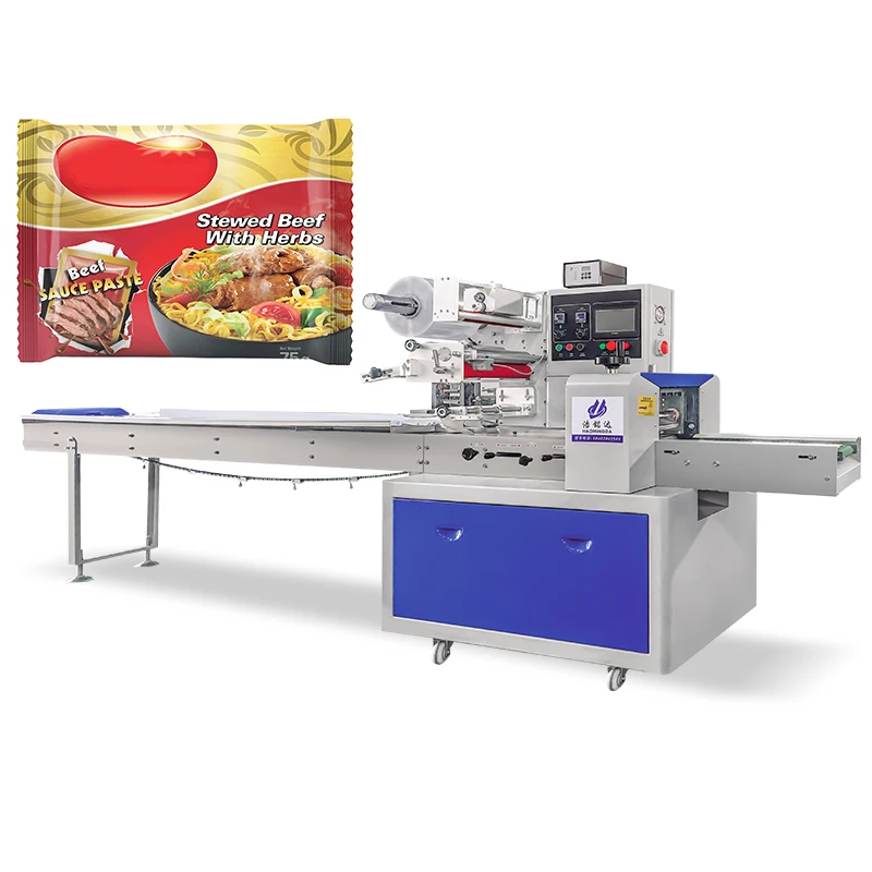Toast Bread Baguette Croissant Shrimp Cake Instant Turkey noodle Packaging Machine