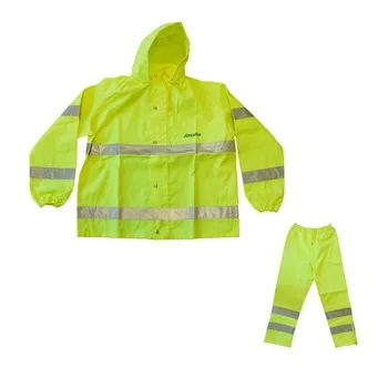 reflective protective pvc plastic pants rain wear trousers for men