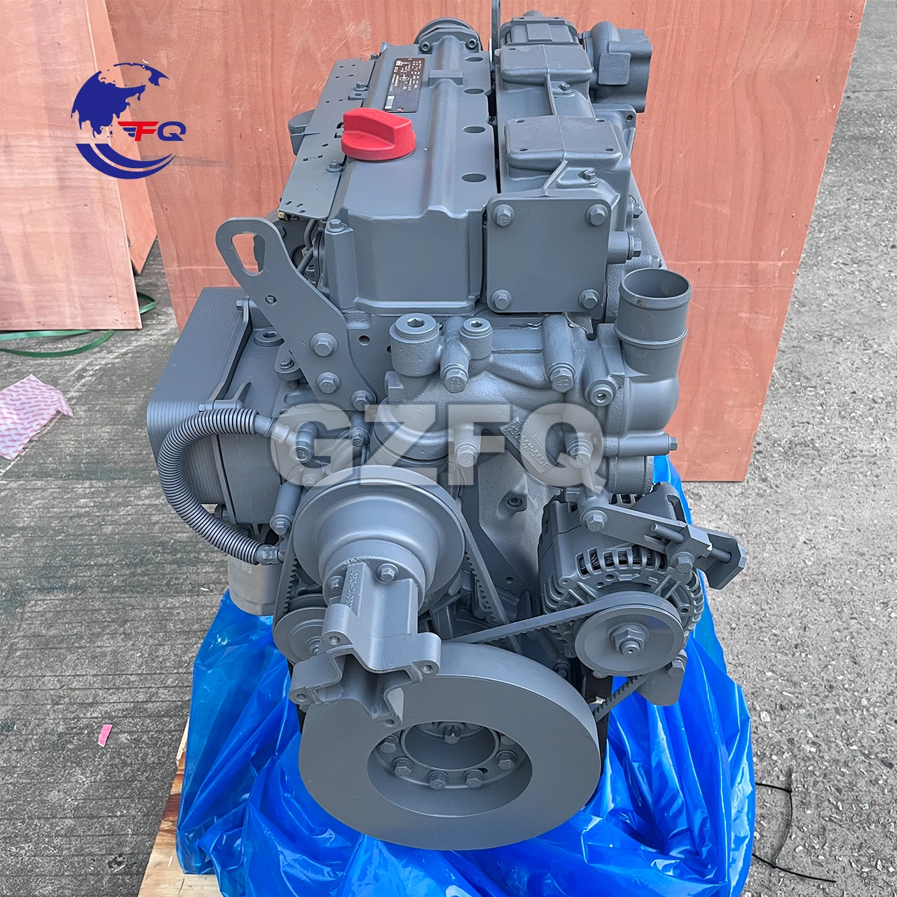 Новый Подержанный двигатель DEUTZ 74 кВт SN:10539215 BF4M2012 BF6M2012 в сборе для экскаватор погрузчик бульдозер грузовик