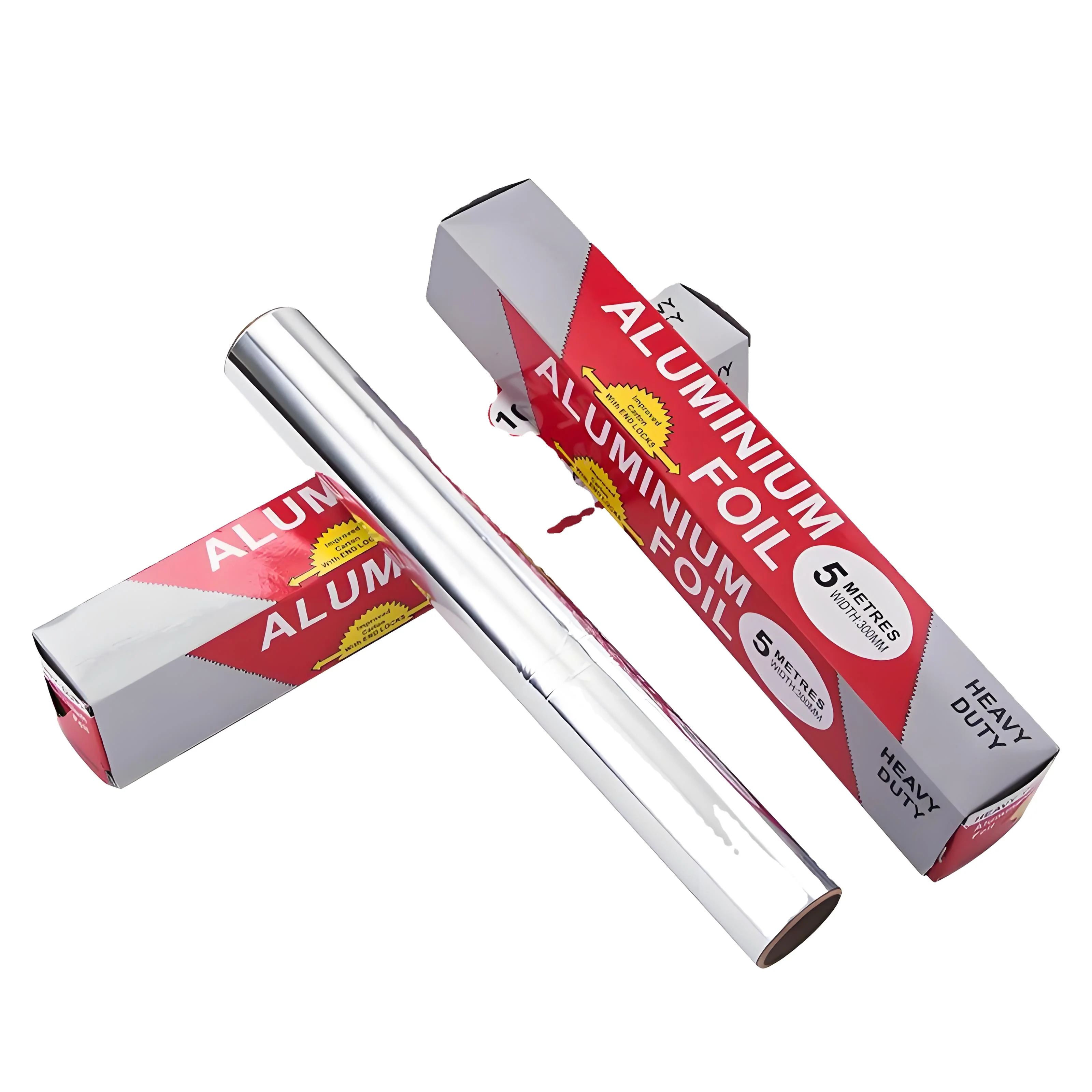 Aluminum Foil Wholesale 10 micron -30 micron Heavy Duty Food grade 8011 aluminium foil For packaging