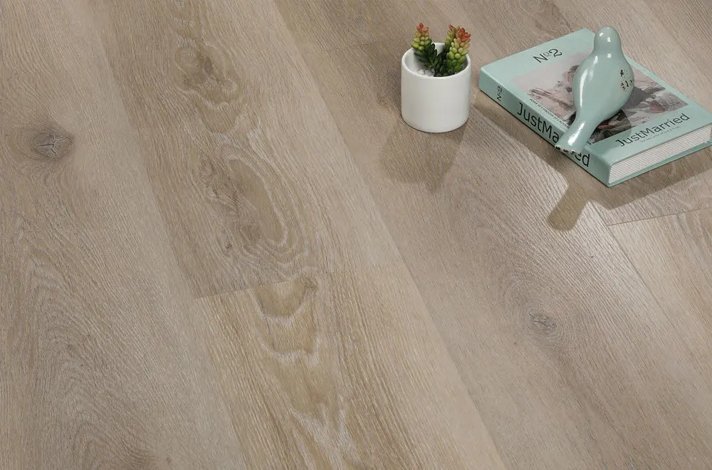 Водонепроницаемая гибридная твердая опора для пола из натурального пластика роскошный виниловый LVT WPC свободная доска укладки