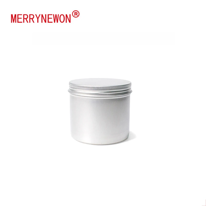 
Tea aluminum tin can with screw lids food grade packaging food storage metal round container for cookie tea candy 350ml 