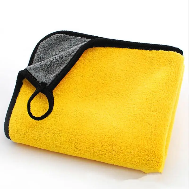 
quick dry super absorbent 1200 gsm microfiber towel car cleaning buffing detailing cloth 