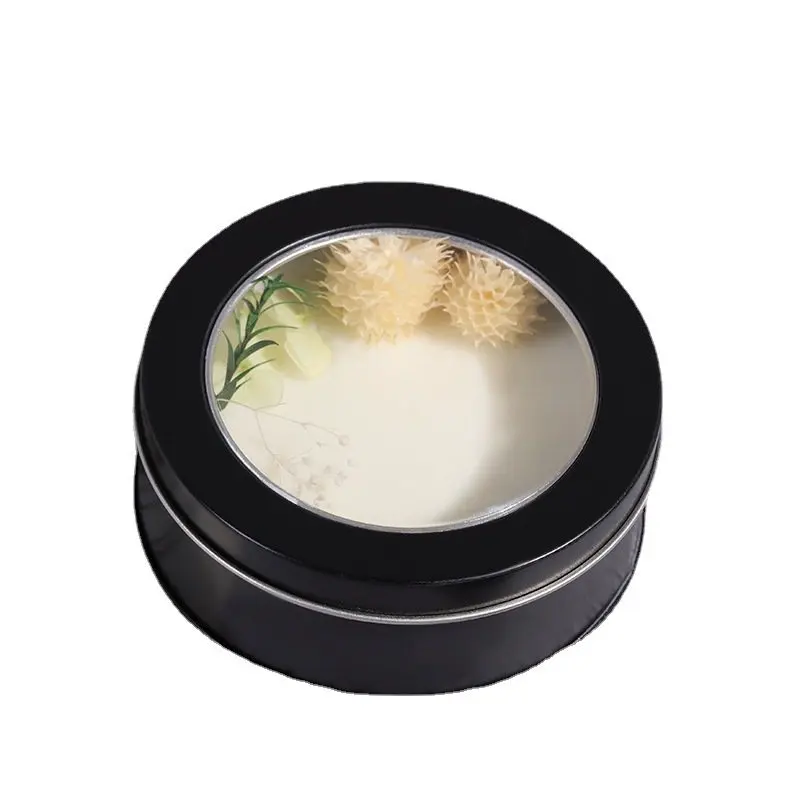 Wholesale Luxury Charming Scented Candle Flower Aromatherapy Soy Wax Glass Jar Office