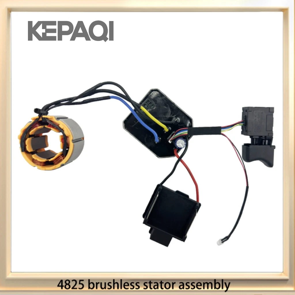 4825 makit. plug  Brushless Electric Drill Drive brushless motor assembly