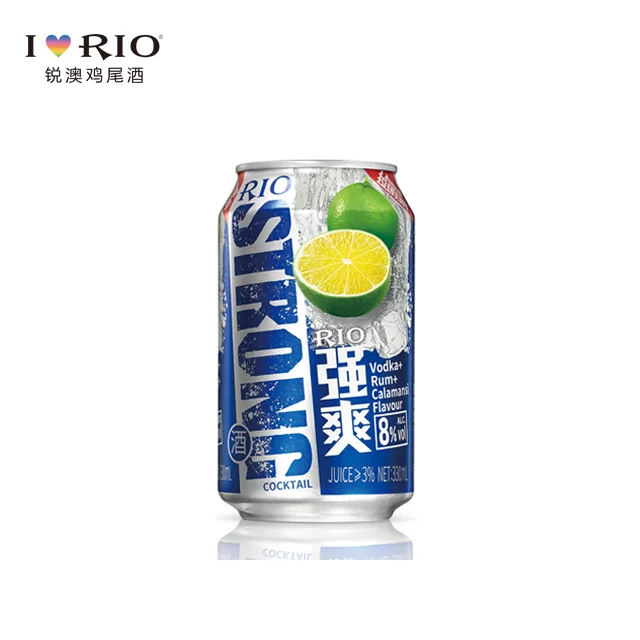 
Рио сильный консервы 8% VOL 330 мл CALAMANSI ром и водки со вкусовыми добавками коктейльное 24 банок/картонная коробка 