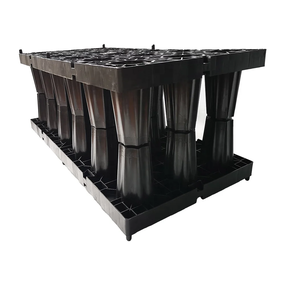 NEW Hot 60Train bloc lorry bearing poly storm  modular cells detention systems underground rainwater havesting infiltration tank