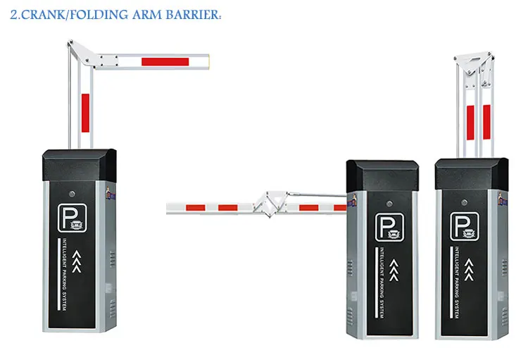 Heavy duty electric fence Advertising boom airborne barrier gate with car parking menegement system
