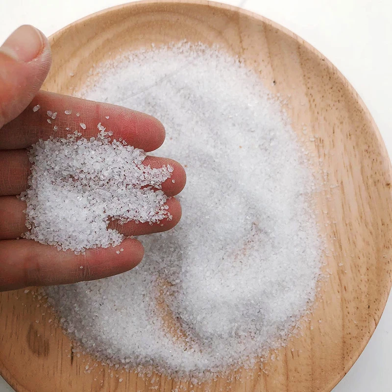 China Supply High Quality Silica Sand Quartz sand for garden supplies and glass industry