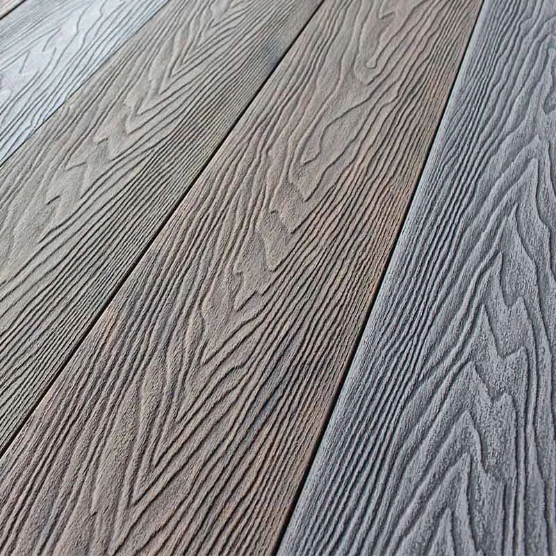 
WPC Decking ASA/PVC Co-extrusion 3D Embossed WPC Decking 