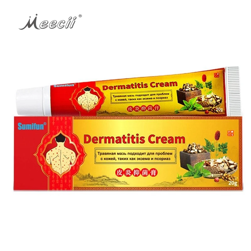 20g Psoriasis Cream Anti-Itching Eczema Treatment Herbal Medical Plaster Dermatitis Ointment Cream