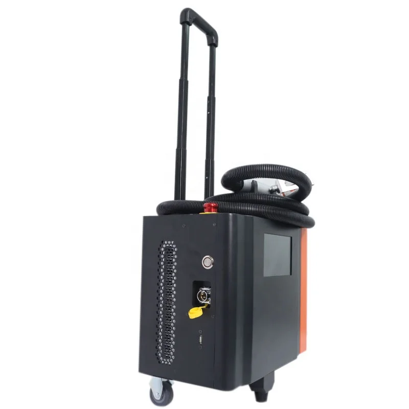 CNC LY innovative pull rod laser cleaning machine for mold cleaning marks