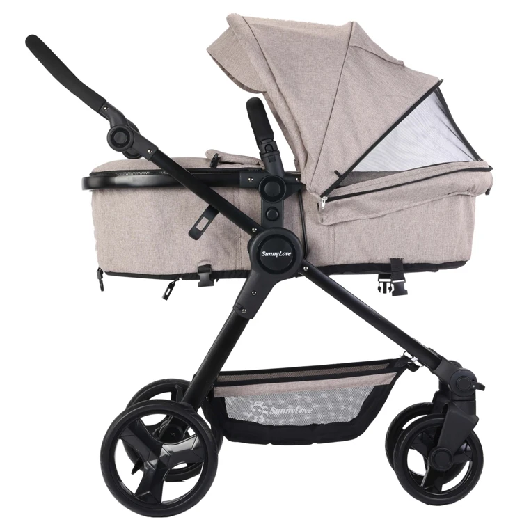 
2020 hot selling new baby stroller high quality carriage 2 in1 with car seat 