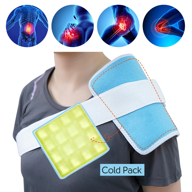 Cryo-Push Safe For Direct Skin Contact  Fabric Ice Pack Ice Pack With Gel multipurpose large medical ice therapy pack