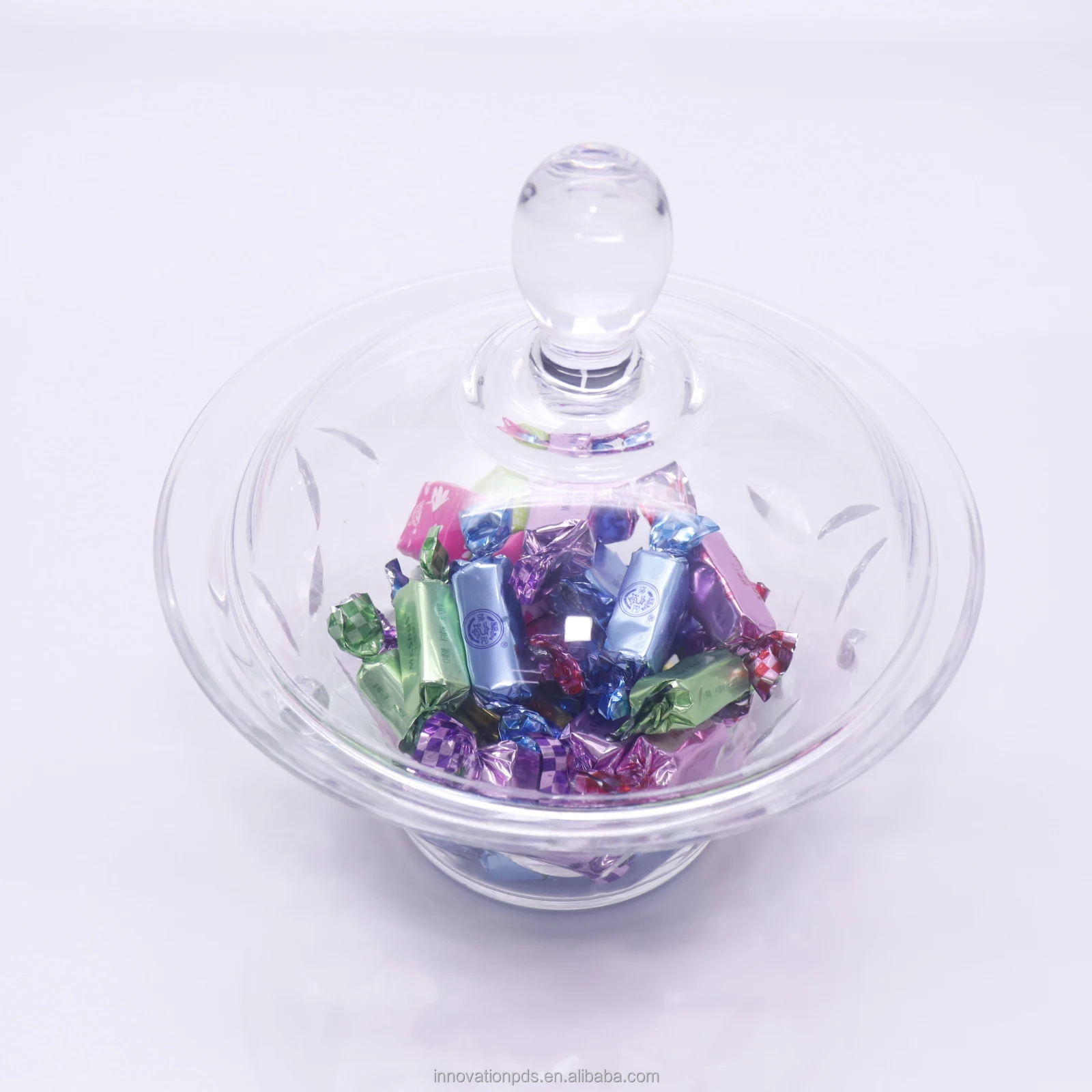K-3056 Wholesale Premium Quality Candy Storage Box Plastic Dessert Snack Display Acrylic Fruit Plate