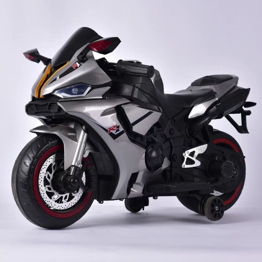 2024 new design 12v kids ride on toy dirt bike electric motorcycle 2024 safe auxiliary wheel not back foroli prize