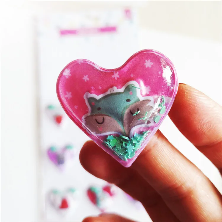 Modern popular reasoonable price custom 3D epoxy balloon sticker for kid