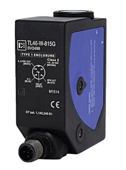 Оригинальный Италия сканер штрих-кода DATALOGIC TL46-W-815G цвет датчик контрастности