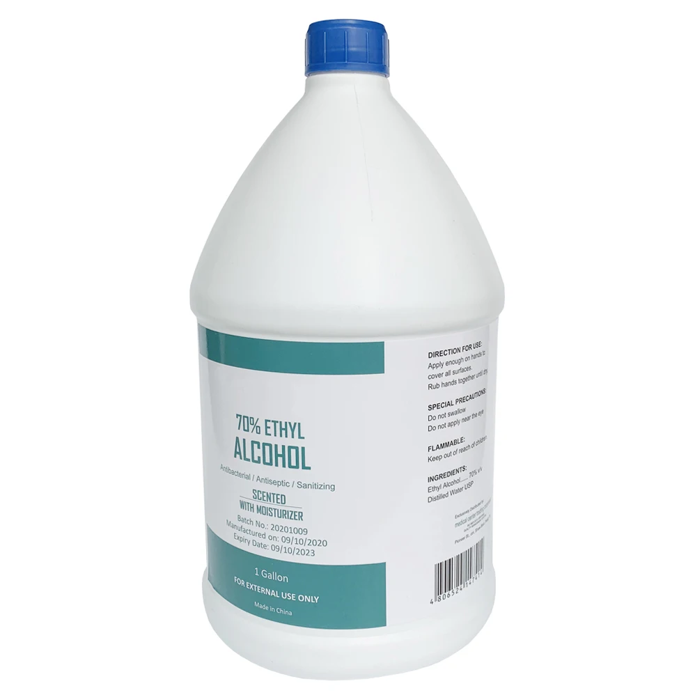 
Hand Sanitizer 75% Alcohol Sanitizer Liquid in 1 Gallon Size 