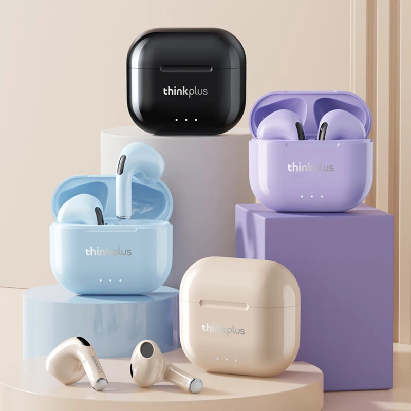 most popular products Lenovo LP40 plus 2 oraimo Earbuds in-ear Sport tecnologia Waterproof Wireless Blue tooth Headset earphone