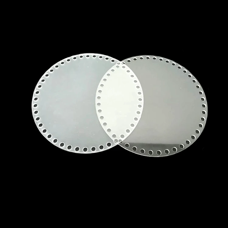 DIY craft bags material round heart shaped clear board acrylic sheet for sale