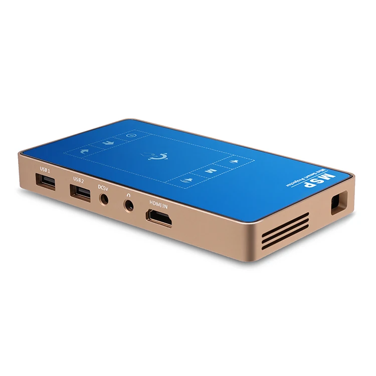 Hot selling professionally manufactured portable 4k video projector for Android version 7.0