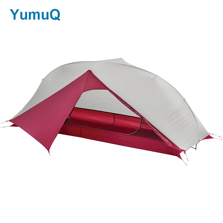 YumuQ New Style 210cm 190T Polyester PU Coated Instant Camping Backpacking Tents for 3 Person