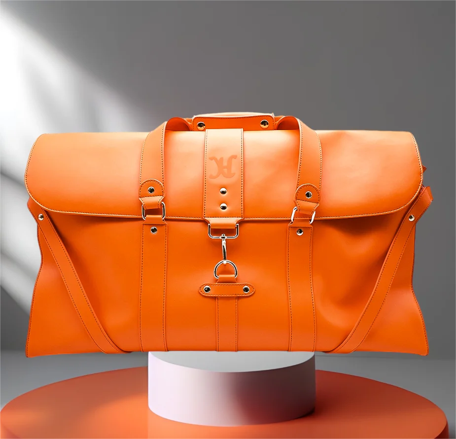 Factory Customized PU leather Travel Bag Outdoor Waterproof Weekend Sports Gym Duffel Bag