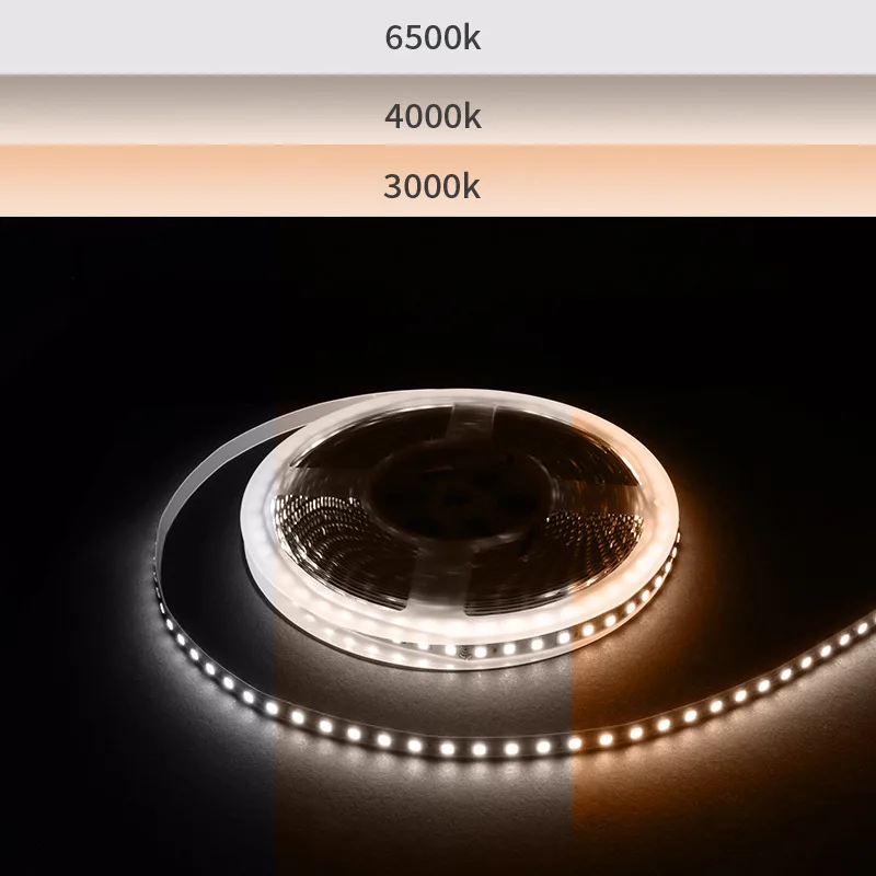 LED flexible low voltage light strip 12V24V ultra bright high display line light ambience decorative self-adhesive light strip