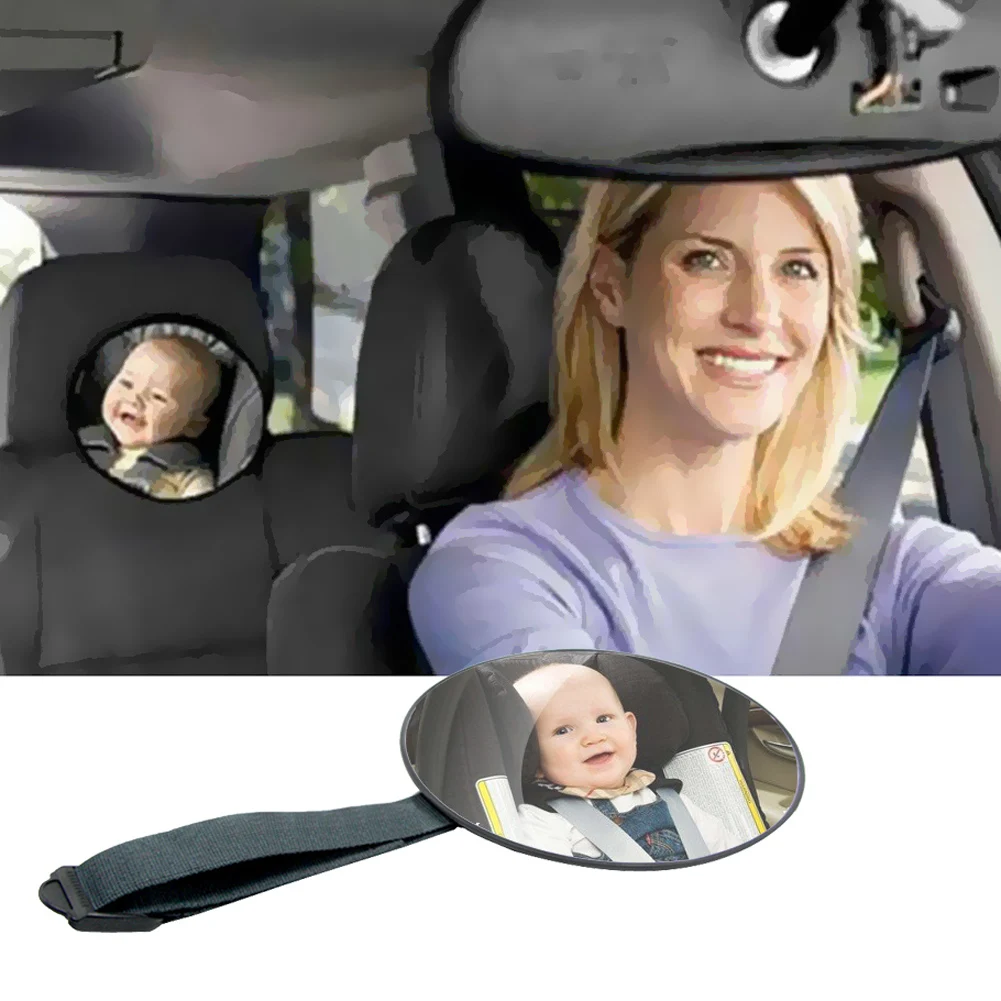 17*17cm Car Safety View Back Seat Mirror Baby Car Mirror Children Facing Rear Ward Infant Care Square Safety Kids Monitor
